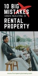 Ten BIG MISTAKES when investing in rental property