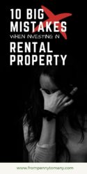 Ten BIG MISTAKES when investing in rental property