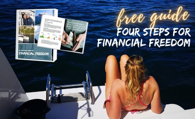 Sign up for our newsletter and get the free four step guid to financial freedom