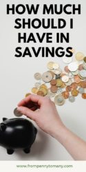How MUCH should I have in SAVINGS