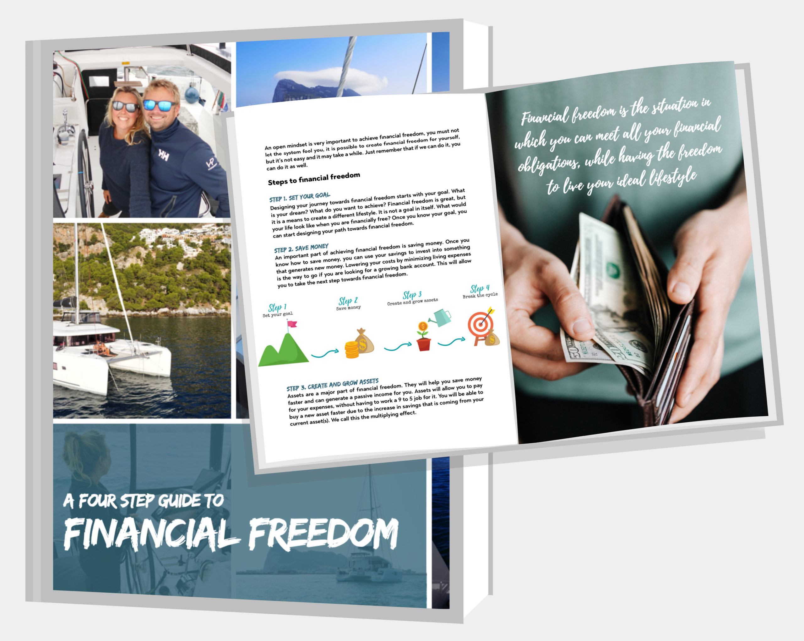 subscribe and get the free guide financial freedom guide