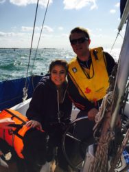 First Sail on Alfie's Grandad's Boat